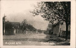 Újezd nad Lesy Municipal District Postcard