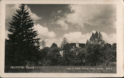 PROTIVIN: Zamek. Postcard