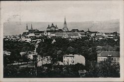 Panorama of Olmütz - Cathedrals Postcard