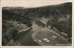 Posázavská Trail, Sázava River Postcard