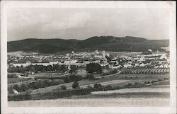 Pisek Overview Postcard