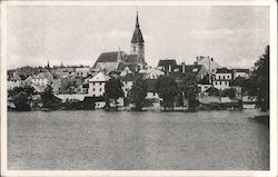 Neuhaus Jindrichuv Hradec Postcard