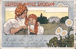 Ustredni Matice Skolska (The Central School Matrix) Postcard