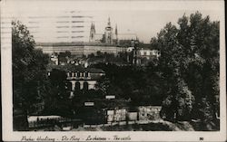Hradčany - Die Burg - Le Chateau - The Castle Postcard