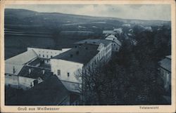 Panorama of Weißwasser Postcard