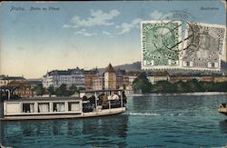 Praha. Patie na Vltove. (Prague. Vltava River.) Postcard