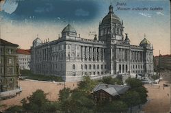 Praha. Museum kralovstvi ceskeho Postcard