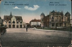 Theater and Fire Depot Postcard