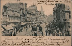 Příkopě Street Postcard