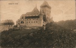 Karlův Týn Postcard