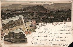 Gruss aus Graz Austria Postcard Postcard Postcard