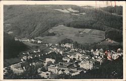 Trencianske Teplice Panorama Postcard