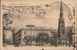 Das Monument Kaiser Franz I. Prague, Czech Republic (Czechoslovakia) Eastern Europe Postcard Postcard Postcard