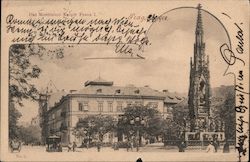 Das Monument Kaiser Franz I. Postcard