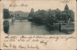 Pazdrav z Prahy In Prague Postcard