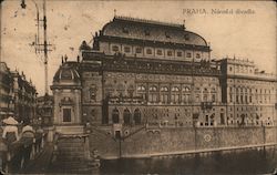 PRAHA. Narodai divaldo Postcard