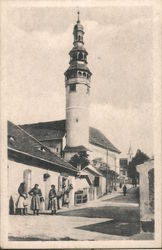 Taus or Domažlice Postcard