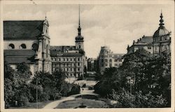 Lažanské Square Brno, Czech Republic Eastern Europe Postcard Postcard Postcard