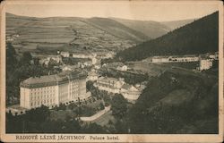Radium Palace Hotel Jáchymov, Czech Republic Eastern Europe Postcard Postcard Postcard