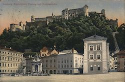 Chapter Square, Fortress and Cable Car Postcard