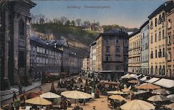 Salsburg. Universitätsplatz Postcard