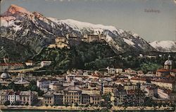 Salzburg View Austria Postcard Postcard Postcard