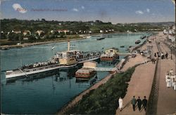 Steamship Landing Site Postcard