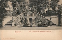 The Hanover Cascade In Herrenhauser Garten Postcard