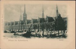 Hilsen fra København - Børsen Postcard