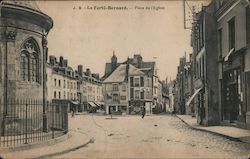 J. B - La Ferté-Bernard. - Place de l'Eglise Postcard