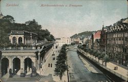 Muhlbrunnkolnade u. Krauzgasse Postcard