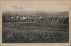 General View of Choceň Postcard