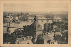 View from Rudolf's Grounds/Prague Castle Postcard