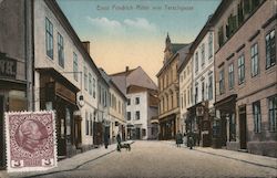 Ernst Friedrich Ritter von Terschgasse, Mährisch Schönberg Postcard