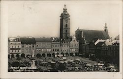 CESKE BUDEJOVICE. Namesti Svobody Postcard