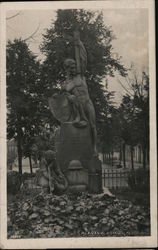 Memorial to the Fallen in World War I and World War II Plaňany, Czech Republic Eastern Europe Postcard Postcard Postcard