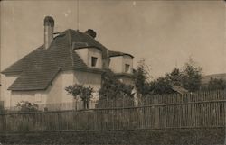 Photo of the private house Postcard