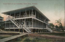 Canal Hotel al Las Cascadas, Canal Zone, Panama. Republic of Panama Postcard Postcard Postcard