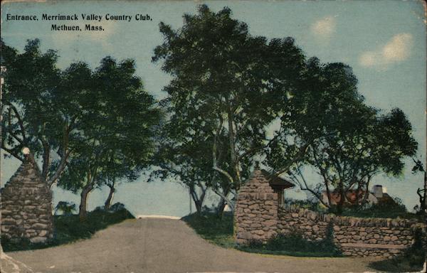 Entrance, Merrimack Valley Country Club Methuen Massachusetts