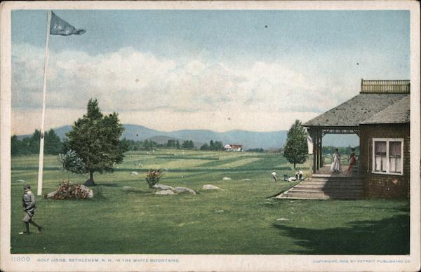 Golf Links, Bethlehem, New Hampshire, in the White Mountains