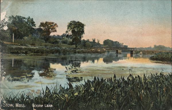 Boone Lake Stow Massachusetts