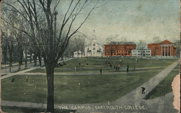 The Campus, Dartmouth College Hanover New Hampshire
