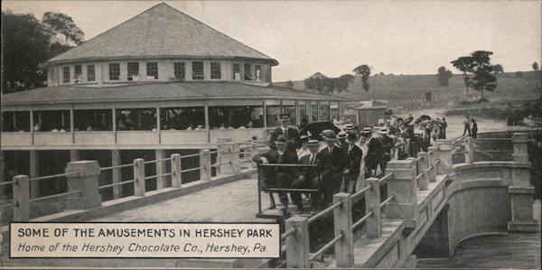 Some of the Amusement in HErshey Park Pennsylvania
