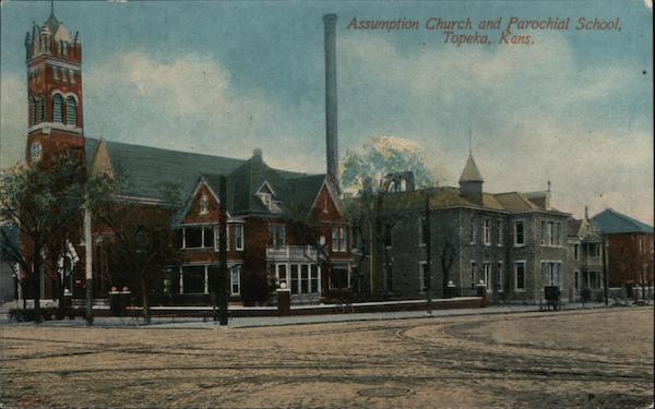 Assumption Church and Parochial School Topeka Kansas