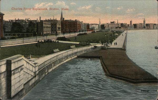 Charles River Espianade Boston Massachusetts