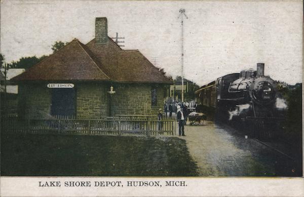 Lake Shore Depot Hudson Michigan