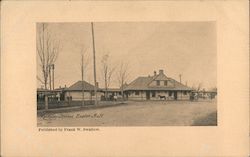 Railway Station Postcard