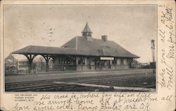 The Delaware and Hudson Station Postcard