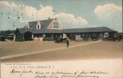 R.R. Station Lakewood, NJ Postcard Postcard Postcard