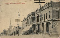 Street Scene Caledonia, MN Postcard Postcard Postcard